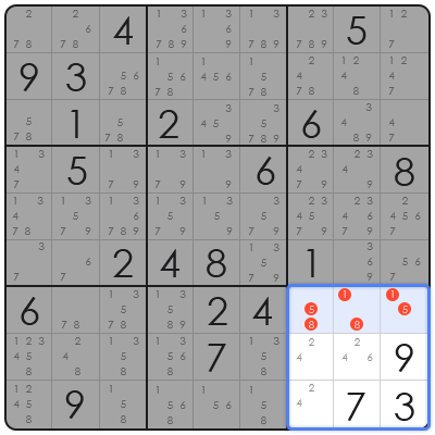 swordfish technique in sudoku